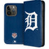 MLB Detroit Tigers - Solid Distressed iPhone 15 Pro Folio Case